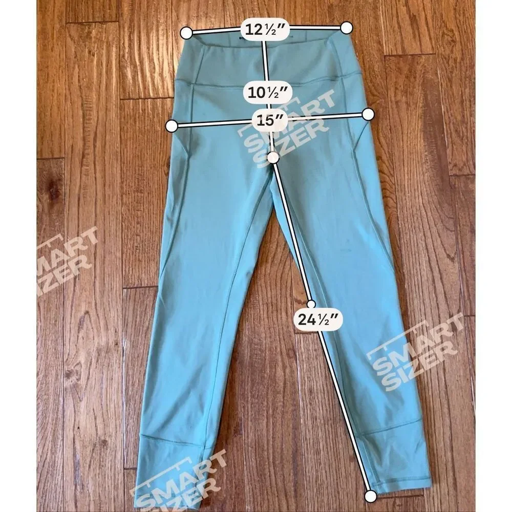 Lululemon in movement tight everlux frost green size 8